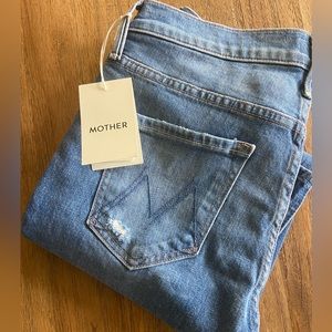 Mother dazzler ankle NWT size 27 color Cut &paste